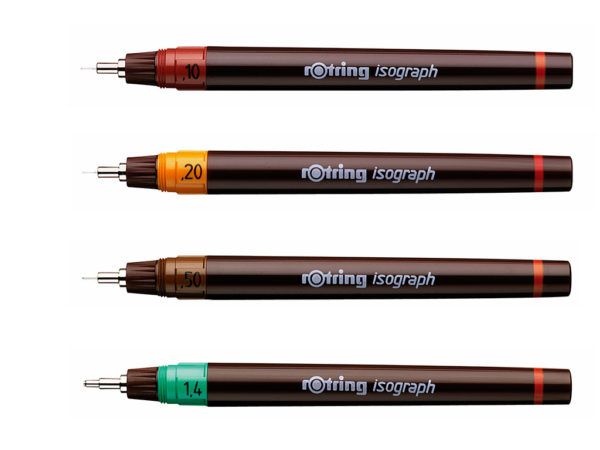 15701al15718-Estilógrafo-Isograph-rotring